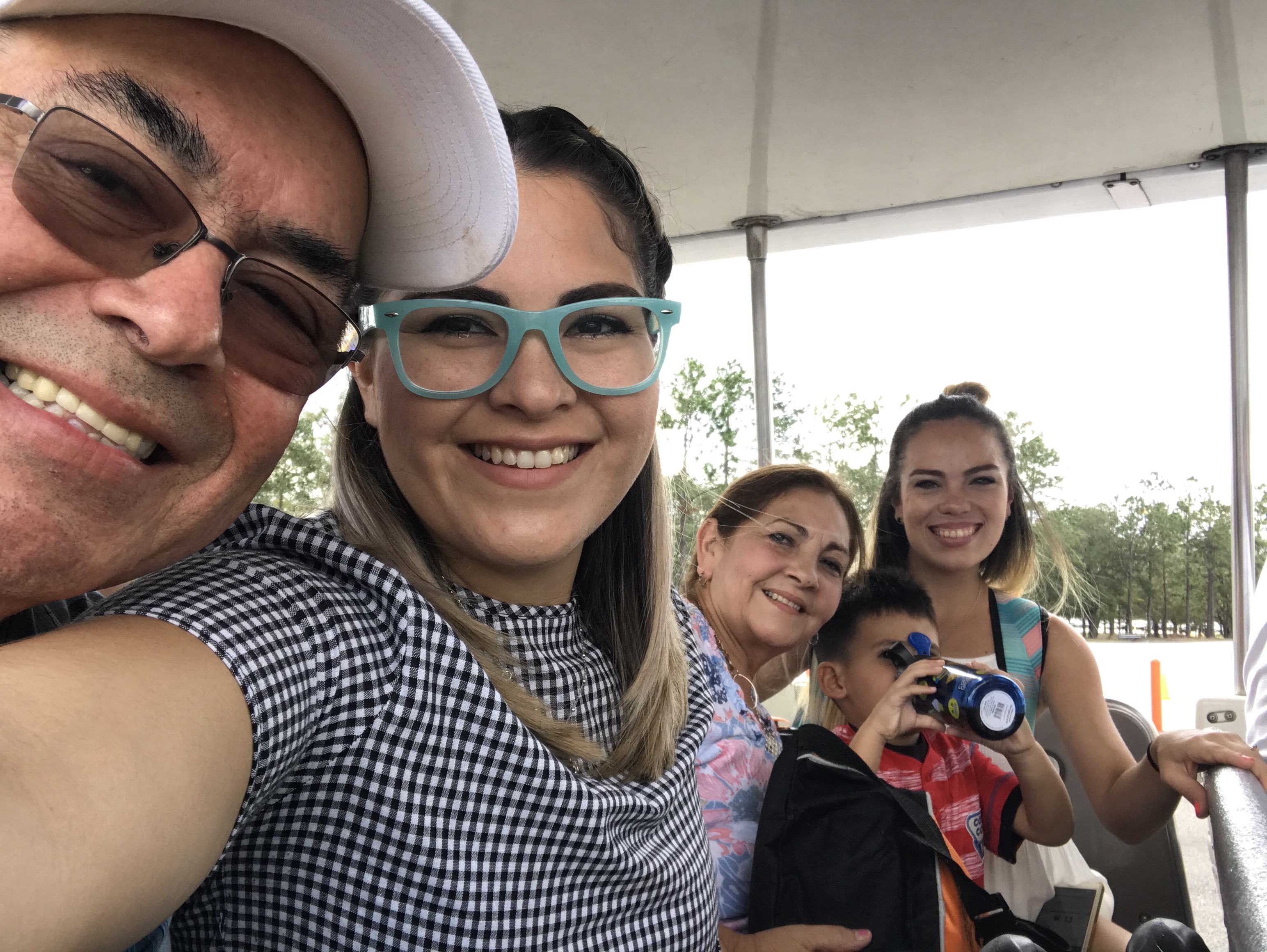 La familia en Disney Magic Kingdom 